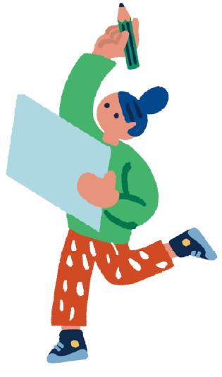 児童発達支援・放課後デイサービス　あのね
イメージイラスト